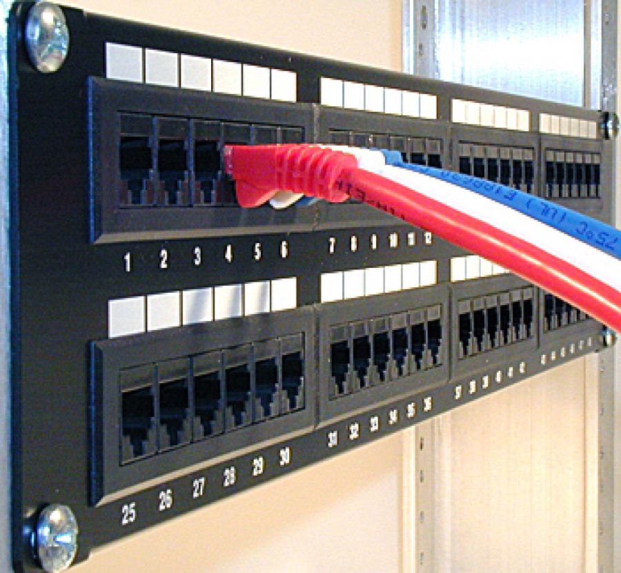 CAT 6 48 port patch panel