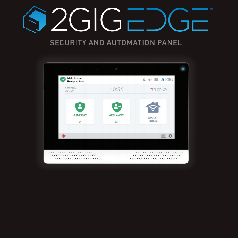 2GIG-EDGE-Security-Alarm-Panel