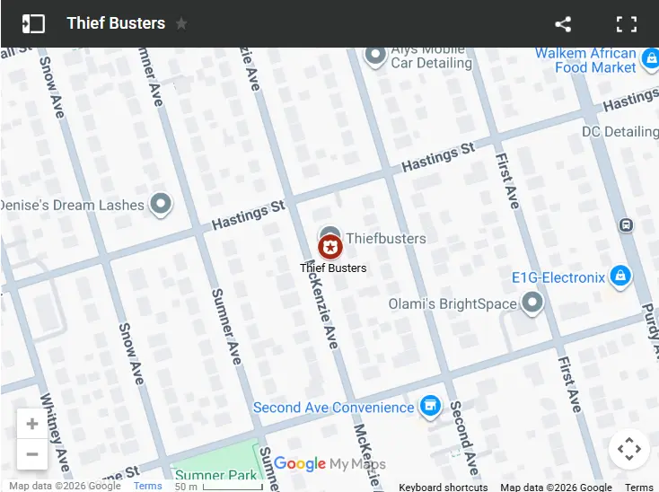 Thief Busters Map